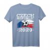 Czech Republic 2020 Fußball T-Shirt - Supporte dein Team mit Nationalflagge für Stadion & Fan-Geschenk