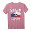 Czech Republic 2020 Fußball T-Shirt - Supporte dein Team mit Nationalflagge für Stadion & Fan-Geschenk