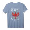 Tirol T-Shirt mit Wappen & Spruch für Herren, Damen & Kinder – Perfektes Geschenk für Tirol-Liebhaber, Patrioten & Souvenir-Fans