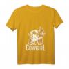 Damen Lustiges Land-Liebhaber Cowgirl T-Shirt mit V-Ausschnitt – Perfektes Geschenk für Frauen und Mädchen, die Country Lifestyle lieben