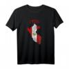 Jahrgang Peru T-Shirt mit peruanischer Stolzflagge - Klassisch geschnitten, perfekt für Peru-Fans und kulturelle Feierlichkeiten
