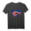 Island Puffin Papageientaucher Insel Liebe Herz T-Shirt – Geschenk für Islandfans, Naturliebhaber & Vogelbeobachter