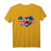 Island Puffin Papageientaucher Insel Liebe Herz T-Shirt – Geschenk für Islandfans, Naturliebhaber & Vogelbeobachter