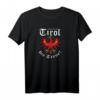 T-Shirt 'Dem Land Tirol die Treue' für Herren, Damen & Kinder – Tirol Wappen & Adler Motiv, Perfekt als Geschenk für Tirol-Fans & Patrioten