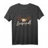 Trachten T-Shirt Damen & Kinder - Lausmadl mit Hirsch Motiv für Oktoberfest, Wiesn & Volksfest in Bayern, Tirol & Österreich