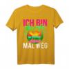 Ich bin dann mal weg T-Shirt – Für Auswanderer, Strandliebhaber und Reiseenthusiasten mit Freiheitsgefühl