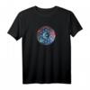 Blume des Lebens Erde Heilige Geometrie T-Shirt - Spirituelles Umwelt- und Naturschutz Motiv, Geschenkidee für Yoga, Meditation & Nachhaltigkeit