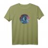 Blume des Lebens Erde Heilige Geometrie T-Shirt - Spirituelles Umwelt- und Naturschutz Motiv, Geschenkidee für Yoga, Meditation & Nachhaltigkeit
