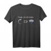 Dinge Die Ich Hasse Spruch Akku Leer Ladebalken Kein Wi-Fi T-Shirt – Perfektes Gaming Geschenk für Zocker, Streamer & Gamer Freunde