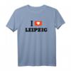 I Love LEIPZIG T-Shirt – Perfektes Geschenk und Souvenir für Leipzig Fans mit Heart Tag Design