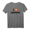I Love LEIPZIG T-Shirt – Perfektes Geschenk und Souvenir für Leipzig Fans mit Heart Tag Design