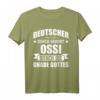 Lustiges Ossi Ostdeutschland Sachsen T-Shirt mit Spruch - Das perfekte Geschenk für Sachsen, Ostdeutsche & Humorliebhaber zu Weihnachten & Geburtstag