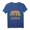 Leipzig Skyline Retro Vintage Souvenir T-Shirt – Perfektes Geschenk für Touristen und Leipzig-Liebhaber