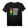 Lustiges sächsisches Dialekt T-Shirt mit Spruch 'Stoppe Gugge Fahre' – Für Sachsen Fans & Stolze Sachsen