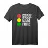 Lustiges sächsisches Dialekt T-Shirt mit Spruch 'Stoppe Gugge Fahre' – Für Sachsen Fans & Stolze Sachsen