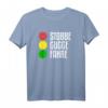 Lustiges sächsisches Dialekt T-Shirt mit Spruch 'Stoppe Gugge Fahre' – Für Sachsen Fans & Stolze Sachsen