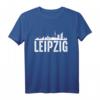 Leipzig Skyline T-Shirt Geschenk – Stadt T-Shirt für Leipziger & Stadtliebhaber, Perfekt für Geburtstag & Weihnachten