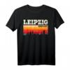 Mein Leipzig Skyline Deutschland Heimat Stadt T-Shirt – Perfektes Souvenir & Geschenkidee für Leipzig-Fans
