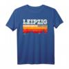 Mein Leipzig Skyline Deutschland Heimat Stadt T-Shirt – Perfektes Souvenir & Geschenkidee für Leipzig-Fans