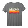 Mein Leipzig Skyline Deutschland Heimat Stadt T-Shirt – Perfektes Souvenir & Geschenkidee für Leipzig-Fans