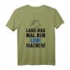 Lass Das Mal Den Leon Machen! Personalisierte Namensgeschenk T-Shirt für Jungen und Männer zum Geburtstag, Namenstag & Vatertag
