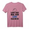 Lass Das Mal Den Leon Machen! Personalisierte Namensgeschenk T-Shirt für Jungen und Männer zum Geburtstag, Namenstag & Vatertag