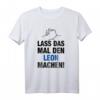 Lass Das Mal Den Leon Machen! Personalisierte Namensgeschenk T-Shirt für Jungen und Männer zum Geburtstag, Namenstag & Vatertag