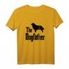 The Dogfather Hund T-Shirt - Lustiges Leonberger Design, Geschenkidee für Hundeliebhaber, Gassi gehen & Hundesport