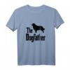 The Dogfather Hund T-Shirt - Lustiges Leonberger Design, Geschenkidee für Hundeliebhaber, Gassi gehen & Hundesport