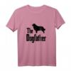 The Dogfather Hund T-Shirt - Lustiges Leonberger Design, Geschenkidee für Hundeliebhaber, Gassi gehen & Hundesport