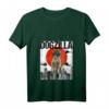 Damen Chienzilla Japanische Dogzilla Leonberger T-Shirt mit V-Ausschnitt – Lustiges Cartoon-Hundemotiv, Perfektes Geschenk für Hundeliebhaber