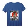 Damen Chienzilla Japanische Dogzilla Leonberger T-Shirt mit V-Ausschnitt – Lustiges Cartoon-Hundemotiv, Perfektes Geschenk für Hundeliebhaber