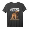 Damen I'm The Crazy Leonberger Lady Hundehalter T-Shirt - Lustiges Geschenk für Leonberger Besitzerinnen