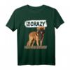 Damen I'm The Crazy Leonberger Lady Hundehalter T-Shirt - Lustiges Geschenk für Leonberger Besitzerinnen