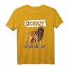 Damen I'm The Crazy Leonberger Lady Hundehalter T-Shirt - Lustiges Geschenk für Leonberger Besitzerinnen