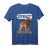 Damen I'm The Crazy Leonberger Lady Hundehalter T-Shirt - Lustiges Geschenk für Leonberger Besitzerinnen