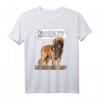 Damen I'm The Crazy Leonberger Lady Hundehalter T-Shirt - Lustiges Geschenk für Leonberger Besitzerinnen