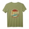 Herren Leon Der Mann der Mythos die Legende T-Shirt – Personalisierte Vintage & Retro Geschenkidee für Geburtstag, Weihnachten & Vatertag