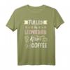 Leonberger Mama Hund T-Shirt für Frauen - Lustiges Design für Hundeliebhaberinnen & Kaffeefans