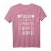 Leonberger Mama Hund T-Shirt für Frauen - Lustiges Design für Hundeliebhaberinnen & Kaffeefans