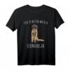 Das Leben ist besser mit Leonberger T-Shirt – Lustiges Hundeliebhaber Motiv für Tierfreunde und Hundebesitzer