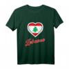 Libanon-Flagge T-Shirt - Stolz auf Libanon zeigen für Männer, Frauen und Kinder