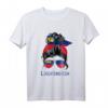 Liechtenstein Mädchen & Frau T-Shirt mit Flagge - Stolzes Liechtenstein-Design für Damen