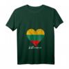Damen Litauen Herz T-Shirt mit litauischer Flagge - Stolz auf Lietuva, perfekte Geschenkidee für Litauer & Freunde