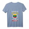 Damen Litauen Reise T-Shirt mit V-Ausschnitt – Lustiges Geschenk für Urlauber, Fans und Backpacker