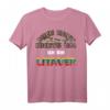 Lustiges Litauer T-Shirt mit Spruch – Mich haut nichts um, ich bin Litauer, perfekt als Geschenk zum Junggesellenabschied, Vatertag oder Geburtstag