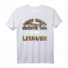 Lustiges Litauer T-Shirt mit Spruch – Mich haut nichts um, ich bin Litauer, perfekt als Geschenk zum Junggesellenabschied, Vatertag oder Geburtstag