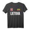 Lietuva T-Shirt mit Litauischer Flagge - Klassisch geschnitten, doppelt genähter Saum