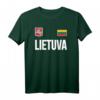 Lietuva T-Shirt mit Litauischer Flagge - Klassisch geschnitten, doppelt genähter Saum