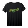 Litauen T-Shirt | Vintage Distressed Lithuania Tee - Klassisch geschnitten, doppelt genähter Saum